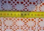 Copriletto matrimoniale all’uncinetto fatto a mano – 220×240 cm – modello Mani di Fata
